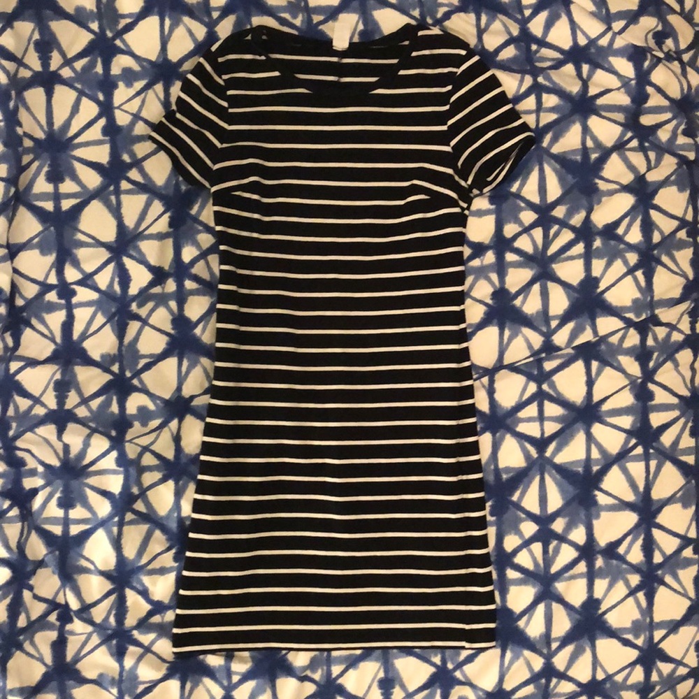Stripe T-shirt dress